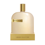 Amouage The Library Collection Opus VIII Eau de Parfum – luxury fragrance in pearl white bottle with gold cap and base
