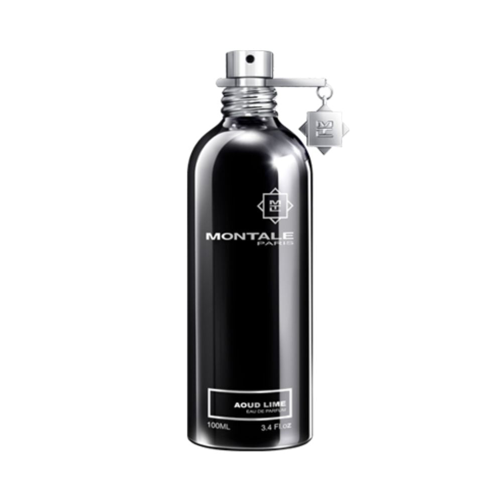 Montale Aoud Lime Eau de Parfum – citrusy oud fragrance with lime and woody notes in black bottle, 100ml