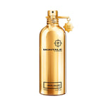 Montale Aoud Velvet Eau de Parfum – luxurious oud and floral fragrance in metallic gold Montale bottle