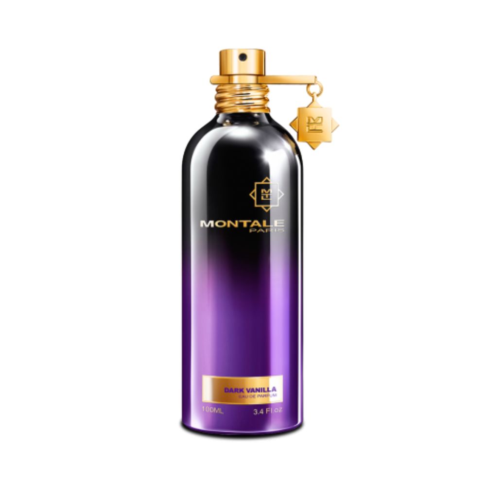 Montale Dark Vanilla Eau de Parfum – warm spicy vanilla unisex fragrance in purple bottle