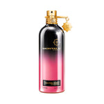 Montale Oud Fool Roses Eau de Parfum – sensual floral oriental fragrance blending rich oud wood with fresh roses and subtle amber notes in a striking 100ml metallic black-to-pink gradient bottle with gold detailing.