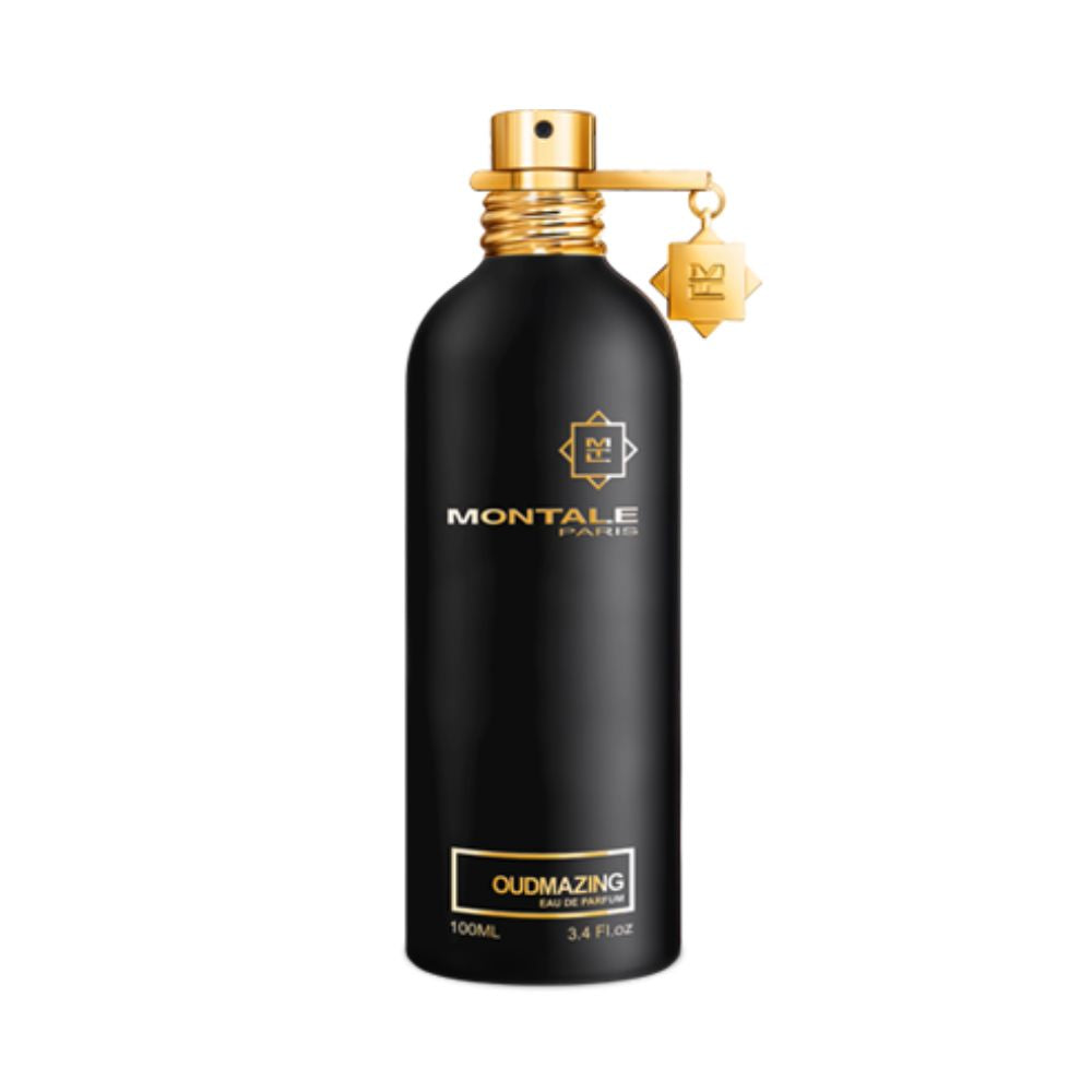 Montale Oudmazing Eau de Parfum – luxurious oud and fruity floral unisex fragrance in sleek black bottle